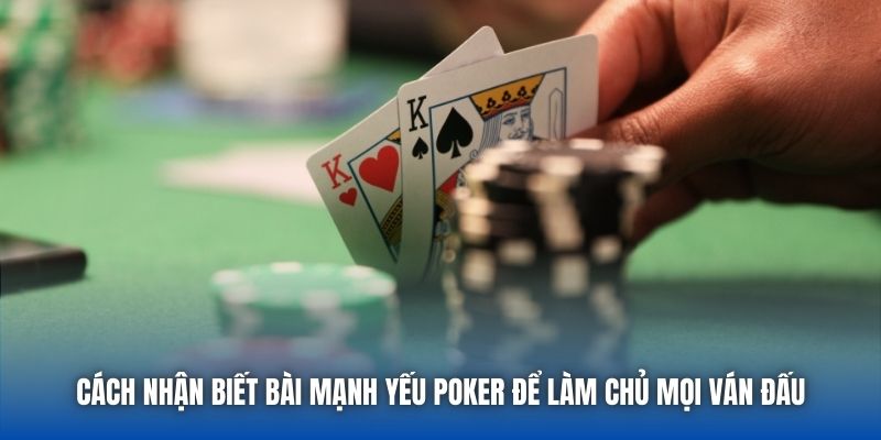 Cách Nhận Biết Bài Mạnh Yếu Poker Để Làm Chủ Mọi Ván Đấu