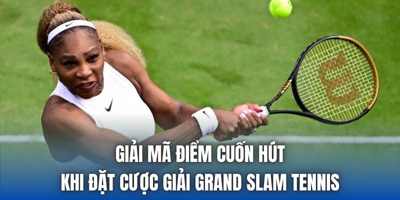Giải mã điểm cuốn hút khi đặt cược giải Grand Slam tennis